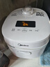 美的（Midea）智能電飯煲電飯鍋1-2人迷你小容量1.6L加厚陶瓷內膽0涂層寶寶飯蒸煮米飯鍋MB-RC160C 曬單實(shí)拍圖