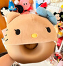 野獸派家居（tbh）三麗鷗Hello Kitty連帽旅行U型枕旅行飛機護頸枕便攜頭枕 Hello Kitty連帽旅行U型枕 曬單實(shí)拍圖