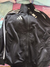 阿迪達斯（adidas）外套男女春季跑步運動(dòng)立領(lǐng)拉鏈夾克外套運動(dòng)服 黑/白 2XL 曬單實(shí)拍圖