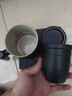 京東京造茶杯便攜式黑陶茶泡茶壺茶杯功夫茶具辦公杯隨身茶壺容量400ml 曬單實(shí)拍圖