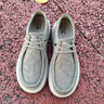 七匹狼男鞋春季2026新款帆布鞋男透氣輕便軟底套腳一腳蹬舒適男士休閑鞋 卡其色 41 【標準運動(dòng)鞋碼】 曬單實(shí)拍圖