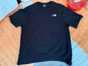 北面（The North Face）北面休閑短袖男女款舒適寬松半袖透氣戶(hù)外休閑運動(dòng)T恤 黑色 L 曬單實(shí)拍圖
