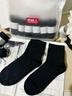 南極人（Nanjiren）襪子男純棉100%男士襪子防臭吸汗新疆棉10A級抗菌短襪耐磨中筒襪 曬單實(shí)拍圖