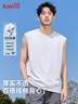 班尼路（Baleno）純棉背心男夏季戶(hù)外運動(dòng)百搭休閑男士t恤寬松簡(jiǎn)約潮牌無(wú)袖上衣 曬單實(shí)拍圖