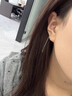 BJYLS999純銀水滴耳線(xiàn)女足銀耳釘氣質(zhì)長(cháng)款耳環(huán)新款時(shí)尚流蘇耳墜養耳洞 通體s999足銀水滴耳線(xiàn) 曬單實(shí)拍圖