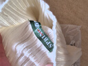 春竹品牌正品100%綿羊毛26春季絞花半高領(lǐng)毛衣時(shí)尚保暖針織衫女羊毛衫 白色 XL 曬單實(shí)拍圖