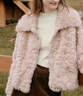 香影咩咩絨毛絨短外套女款2025冬季新款仿羊羔毛皮毛一體環(huán)保皮草 粉色 M 160/84A/95-110斤 曬單實(shí)拍圖