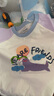 迷你巴拉【純棉親膚T恤】迷你巴拉巴拉男女童不易變形撞色萌趣短袖T恤夏 奶白 【100%純棉】 110 曬單實(shí)拍圖