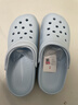 潔麗雅護士洞洞鞋女夏季2026新款涼鞋外穿防滑手術(shù)室醫護包頭涼拖鞋男夏 天空藍 38-39 【標準碼】 曬單實(shí)拍圖