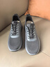 奧康男鞋2026春夏季新款休閑網(wǎng)面透氣運動(dòng)鞋男中老年防滑軟底爸爸鞋子 灰色-5263221018H 【順豐包郵】 40 【標準皮鞋尺碼】 曬單實(shí)拍圖