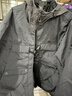 KOLON SPORT/可隆防風(fēng)夾克 男女同款戶(hù)外運動(dòng)防潑水露營(yíng)2合1休閑外套 LUJK5AT642-BK 黑色 XL 180/100A 曬單實(shí)拍圖