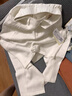 金狐貍天絲亞麻哈倫褲女九分2026新款春夏輕奢垂感高腰小個(gè)子直筒休閑褲 卡其色 L (28) 曬單實(shí)拍圖