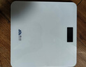 香山 體重秤 電子秤人體家用健康秤高精度  高清LCD顯示 云白 Type-C充電款 曬單實(shí)拍圖