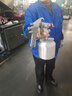 德力西電氣（DELIXI ELECTRIC）噴漆槍氣動(dòng)油漆槍汽車(chē)涂料高霧化噴壺經(jīng)典F-75S下壺/1.5口徑750ML 曬單實(shí)拍圖