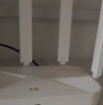 中興（ZTE）巡天 AX3000滿(mǎn)血WIFI6千兆無(wú)線(xiàn)家用路由器 自研雙核主芯片 5G雙頻穿墻王wifi路由 Mesh 3000M速率 曬單實(shí)拍圖