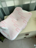 卡伴【吉娜推薦】?jì)和眍^寶寶云翼護頸枕兒童記憶棉枕頭 粉色 三段 曬單實(shí)拍圖