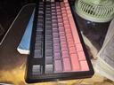 狼蛛（AULA）S3187/S99無(wú)線(xiàn)藍牙有線(xiàn)三模鍵盤(pán)鼠標套裝機械手感側刻電腦鍵盤(pán) RGB靜音鍵盤(pán)辦公游戲電競專(zhuān)用 S3187三模RGB【黑莓粉】84鍵 曬單實(shí)拍圖