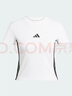 阿迪達斯（adidas）女子短款運動(dòng)休閑短袖圓領(lǐng)T恤JE1239 JE1239 M 曬單實(shí)拍圖