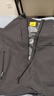 JEEP吉普夾克男士外套春秋季休閑連帽寬松沖鋒衣服男裝 灰色 4XL 曬單實(shí)拍圖