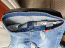 京東京造牛仔褲男高彈直筒褲子男款百搭男士休閑褲春夏季新款 中藍色 36 曬單實(shí)拍圖