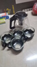 【京東物流】茶壺套裝整套茶具大容量玻璃茶杯帶濾網(wǎng)耐高溫泡茶具 1000ML一壺+四杯套裝【無(wú)茶盤(pán)】 曬單實(shí)拍圖