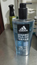 阿迪達斯（adidas）男士沐浴露洗發(fā)水洗面奶三效合一 游泳去氯清涼止癢 熱情600ml 曬單實(shí)拍圖