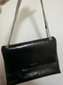 CHARLES&KEITH大容量純色鏈條郵差包單肩腋下包包女包婚包生日禮物CK2-20271514 Black黑色 大包 曬單實(shí)拍圖