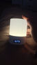 小夜燈臥室睡眠燈led臺燈usb節能燈護眼家用床頭充電學(xué)生宿舍網(wǎng)紅 觸摸款+充插兩用+時(shí)鐘顯示 5V1A 曬單實(shí)拍圖