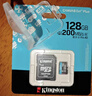 金士頓（Kingston）128GB TF（MicroSD）存儲卡 內存卡U3 V30 A2 4K適配大疆Pocket 3/Action 6/Nano/無(wú)人機/運動(dòng)相機 曬單實(shí)拍圖