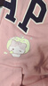 GAP男女裝字母logo拉鏈連帽法式毛圈衛衣外套611720 粉色 XL (180/100A) 亞洲尺碼 曬單實(shí)拍圖