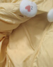 嘟嘟家【三防面料】?jì)和鸾q服冬季保暖寶寶中長(cháng)款男童冬裝女童加厚童裝 黃色 110 曬單實(shí)拍圖