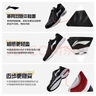 李寧跑步鞋男鞋透氣網(wǎng)面輕便軟底基礎跑鞋低幫時(shí)尚運動(dòng)鞋ARSU109 曬單實(shí)拍圖