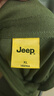 JEEP吉普短袖T恤男士夏季polo衫潮流休閑寬松涼感衣服男裝 軍綠 XL 曬單實(shí)拍圖