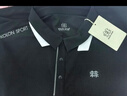 KOLON SPORT/可隆戶(hù)外吸濕速干T恤 男士抗菌珠地POLO T恤 LHPT6MTT25-BK 黑色 XL 180/100A 曬單實(shí)拍圖