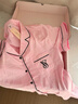 維多利亞的秘密（Victoria's Secret）維密 楊冪同款 宅度假天絲綿柔長(cháng)袖長(cháng)褲睡衣套裝家居服不易皺 曬單實(shí)拍圖
