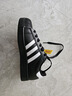 阿迪達斯（adidas）adidas三葉草貝殼頭SUPERSTARII男女休閑鞋 JI0079 37碼 曬單實(shí)拍圖