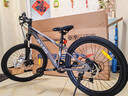 喜德盛青少年山地自行車(chē)2025款北極星PRO鋁合金車(chē)架7速 星空灰 24英寸 曬單實(shí)拍圖