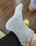 貓人5雙花邊堆堆襪子女士中筒襪10A抗菌春夏季純色棉襪月子學(xué)生長(cháng)筒襪 曬單實(shí)拍圖