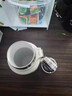恩爾美（nRMEi）保溫杯男款陶瓷內膽茶水分離磁吸泡茶杯大容量戶(hù)外便攜水杯男士 白色800ml【磁吸茶倉+陶瓷內膽】 曬單實(shí)拍圖