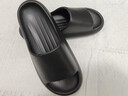 潔麗雅踩屎感涼拖鞋男士夏季2026新款室內防滑防臭情侶居家用厚底拖鞋女 星夜黑 42-43 【適合41-42】 曬單實(shí)拍圖