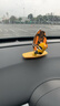 迪加倫汽車(chē)擺件中控臺搖擺沖浪小熊創(chuàng  )意車(chē)載擺件男士高級感新車(chē)送禮物品 曬單實(shí)拍圖