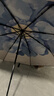 蕉下（beneunder）防紫外線(xiàn)遮陽(yáng)傘三折雙層黑膠晴雨傘防曬傘BM011藍鈴 曬單實(shí)拍圖