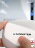 魔聲（Monster）Open Ear AC229藍牙耳機真無(wú)線(xiàn)運動(dòng)跑步耳掛商務(wù)防水降噪觸控游戲長(cháng)續航音樂(lè )耳機 AC229磨砂黑【4麥ENC+極細超輕掛耳+超薄款】 曬單實(shí)拍圖