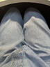 蓋璞男裝春季款棉質(zhì)搭扣松緊挺括無(wú)彈中腰錐形牛仔褲長(cháng)褲720852 曬單實(shí)拍圖