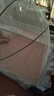 葆氏嬰兒蚊帳罩可折疊床蚊帳全罩式0-1-3歲兒童小床防蚊罩床上用品 冰川灰色【120*60*65cm】 曬單實(shí)拍圖