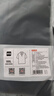 京東京造10A抗菌男士t恤短袖男女同款衣服男裝春夏新款打底衫內搭黑3XL 曬單實(shí)拍圖