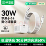 畢亞茲30W氮化鎵適用蘋(píng)果充電器套裝USB-C快充頭2米數據線(xiàn)PD27W20W蘋(píng)果iPhone14/13promax/12/11手機iPad 曬單實(shí)拍圖