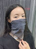 李寧（LI-NING）防曬面罩掛耳騎行冰絲防蚊口罩圍脖套魔術(shù)頭巾男女防風(fēng)塵登山裝備 曬單實(shí)拍圖