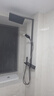 恒潔（HEGII）花灑淋浴套裝Y58 除垢自潔方管衛生間花灑套裝DMF956B-334C-SH 曬單實(shí)拍圖