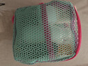 多巴胺豆腐包迷你網(wǎng)紗便攜旅行洗漱化妝品收納包補妝包網(wǎng)格雜物包 升級款【鏤空網(wǎng)格超大容量】-綠色（提手） 曬單實(shí)拍圖
